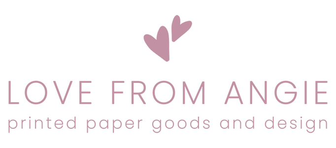 Love From Angie - Prints, Stickers & Stationery